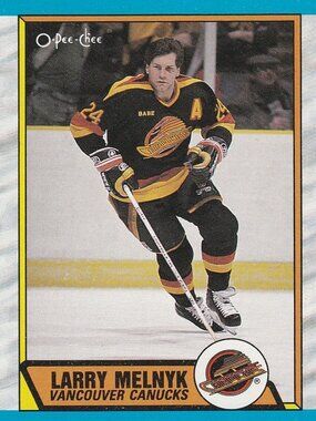 Larry Melnyk - 1989 O Pee Chee Hockey Card